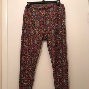 Lularoe leggings, TC, geometric print, BNWOT